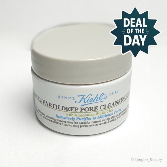🆕 KIEHL’S Mini Rare Earth Deep Pore Minimizing Cleansing Clay Face Mask 28 mL - Picture 5 of 5